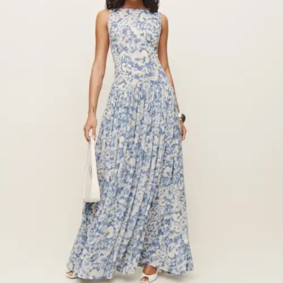 Reformation Camella Dress Ivory - Size 0 - Picture 1 of 1